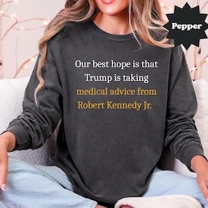 Funny Anti-Trump T-Shirt, Anti-Robert Kennedy Jr, HHS Shirt, Science Matters Tee, Medical Activist T, Political Shirt, Gift for Liberal