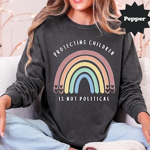 Protecting Children Is Not Political Shirt, Release the Epstein Files Shirt, Child Abuse Awareness Sweatshirt, Fuck Donald Trump, Fuck Pam Bondi Shirt, Release the Epstein Files, Sex Trafficking Survivor Support Shirt