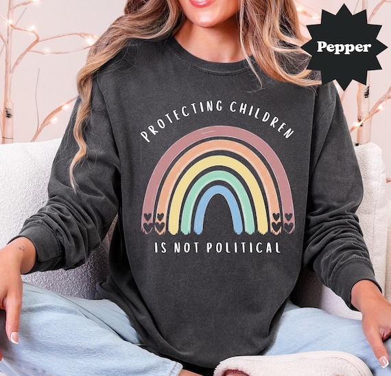 Protecting Children Is Not Political Shirt, Release the Epstein Files Shirt, Child Abuse Awareness Sweatshirt, Trafficking Survivor Shirt