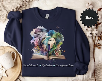 Subtle Anti-Trump Pro Education Tree of Life Shirt, Foundational Didactic Transformational Shirt, FDT Top, Anti-trump Teachers Shirt