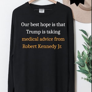 Funny Anti-Trump T-Shirt, Anti-Robert Kennedy Jr, HHS Shirt, Science Matters Tee, Medical Activist T, Political Shirt, Gift for Liberal, Social Justice Shirt, Resist Shirt, Protest Tee,