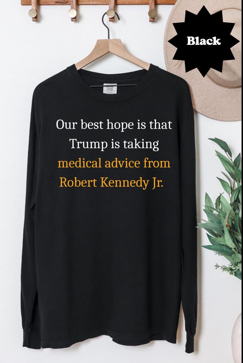 Funny Anti-Trump T-Shirt, Anti-Robert Kennedy Jr, HHS Shirt, Science Matters Tee, Medical Activist T, Political Shirt, Gift for Liberal, Social Justice Shirt, Resist Shirt, Protest Tee,