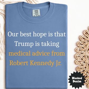 Funny Anti-Trump T-Shirt, Anti-Robert Kennedy Jr, HHS Shirt, Science Matters Tee, Medical Activist T, Political Shirt, Gift for Liberal, Social Justice Shirt, Resist Shirt, Protest Tee,