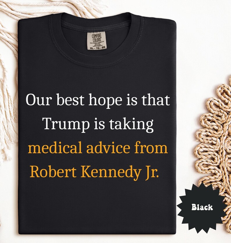 Funny Anti-Trump T-Shirt, Anti-Robert Kennedy Jr, HHS Shirt, Science Matters Tee, Medical Activist T, Political Shirt, Gift for Liberal, Social Justice Shirt, Resist Shirt, Protest Tee,