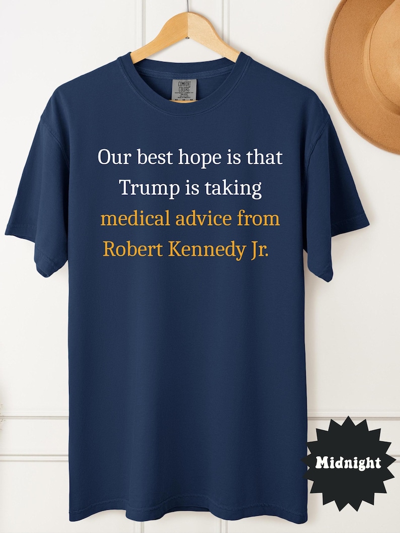 Funny Anti-Trump T-Shirt, Anti-Robert Kennedy Jr, HHS Shirt, Science Matters Tee, Medical Activist T, Political Shirt, Gift for Liberal, Social Justice Shirt, Resist Shirt, Protest Tee,
