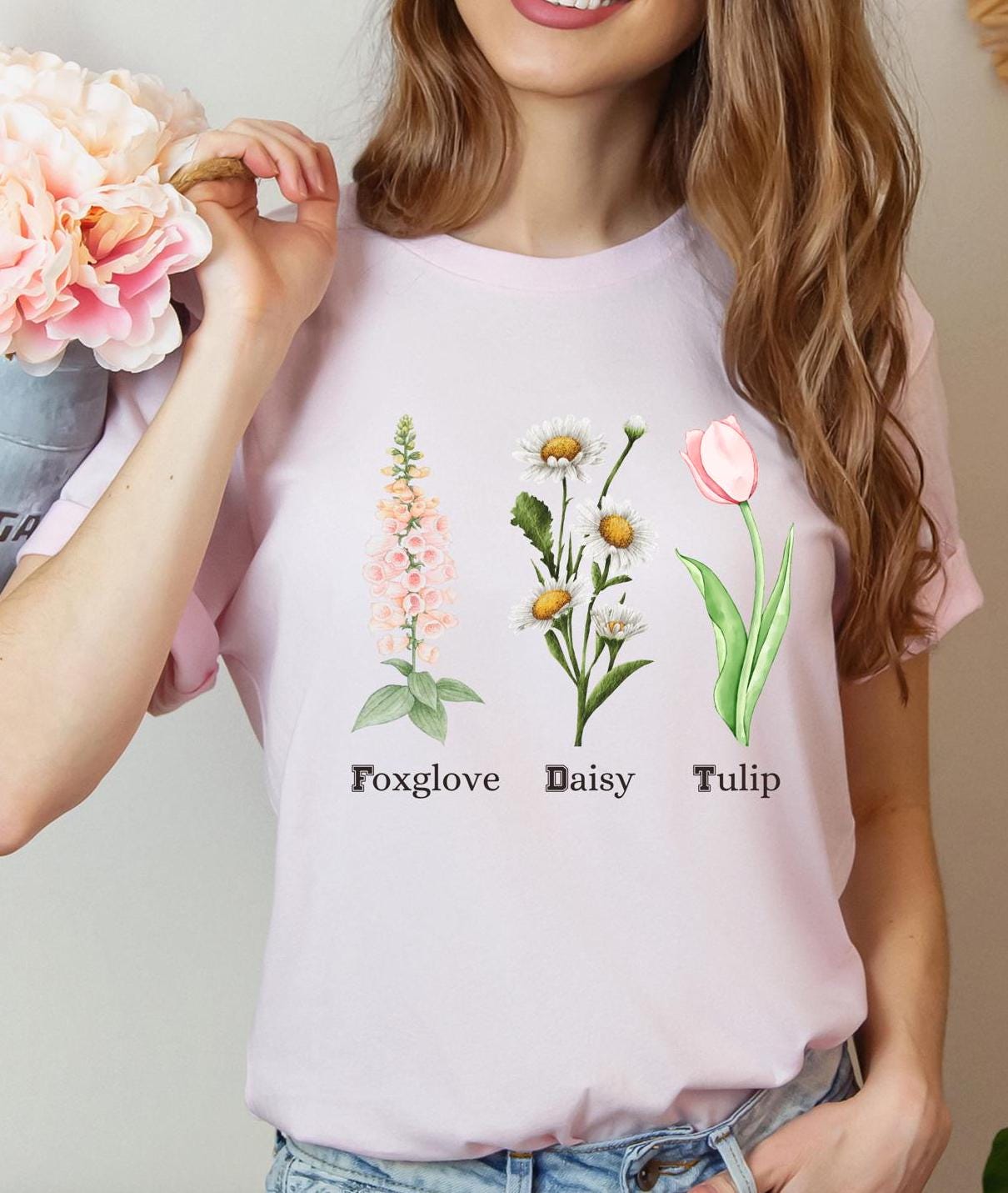 Foxglove, Daisy, Tulip, Subtle F*ck Donald Trump Shirt, Gardeners