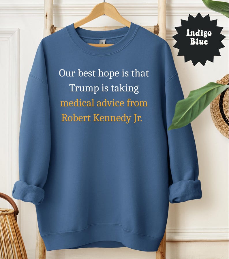 Funny Anti-Trump T-Shirt, Anti-Robert Kennedy Jr, HHS Shirt, Science Matters Tee, Medical Activist T, Political Shirt, Gift for Liberal, Social Justice Shirt, Resist Shirt, Protest Tee,