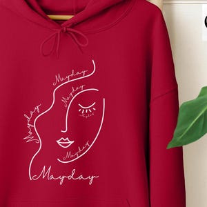 Mayday Hoodie, Women&#39;s Equal Rights Sweatshirt, Activist, Protest Hoody, Feminist Shirt, Human Rights Sweater, Resist the Patriarchy Gift