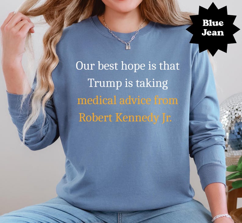 Funny Anti-Trump T-Shirt, Anti-Robert Kennedy Jr, HHS Shirt, Science Matters Tee, Medical Activist T, Political Shirt, Gift for Liberal, Social Justice Shirt, Resist Shirt, Protest Tee,