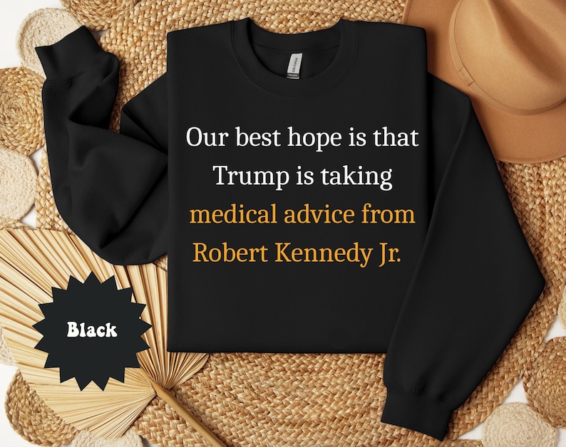 Funny Anti-Trump T-Shirt, Anti-Robert Kennedy Jr, HHS Shirt, Science Matters Tee, Medical Activist T, Political Shirt, Gift for Liberal, Social Justice Shirt, Resist Shirt, Protest Tee,