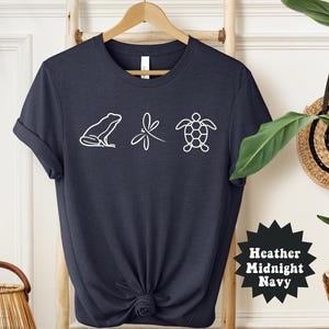 Minimalist Frog, Dragonfly, Turtle Shirt, Subtle Anti-Trump T-Shirt, Anti-Maga Shirt, Protest Shirt, Resist Shirt, Gift for Liberal