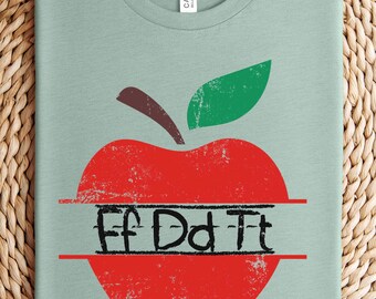 Teacher Apple FDT, Subtle Teacher F*ck Donald Trump, Support the Dept of Education, Anti-Trump, Support Public Schools, Teacher Shirt