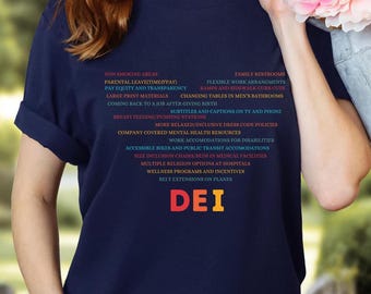 DEI Heart Shirt, Diversity, Equity and Inclusion Shirt, Resist Shirt, Activist Tee, Protest T-Shirt, Anti-Trump Shirt, Civil Rights Shirt