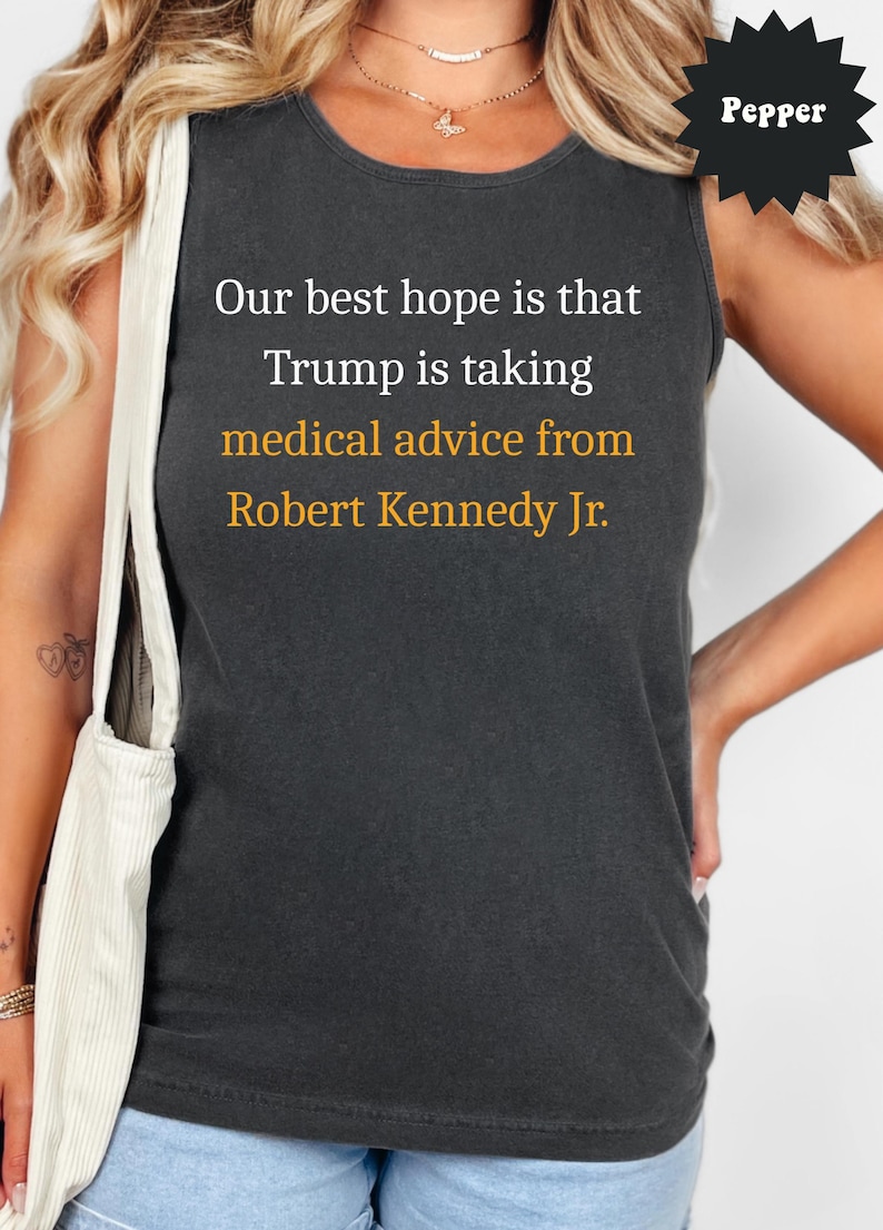 Funny Anti-Trump T-Shirt, Anti-Robert Kennedy Jr, HHS Shirt, Science Matters Tee, Medical Activist T, Political Shirt, Gift for Liberal, Social Justice Shirt, Resist Shirt, Protest Tee,