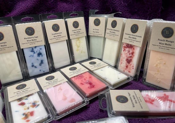 Sweet Serenity Wax Melts | Handcrafted Soy Snap Bars | Home Fragrance | Natural Aromatherapy