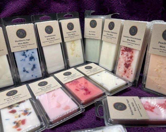 Sweet Serenity Wax Melts | Handcrafted Soy Snap Bars | Home Fragrance | Natural Aromatherapy