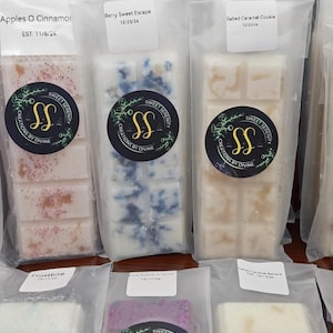 Sweet Serenity Wax Melts | Handcrafted Soy Snap Bars | Home Fragrance | Natural Aromatherapy image 4