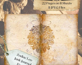 LEO Printable Junk Journal
