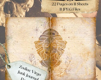 VIRGO Printable Junk Journal
