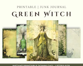 GREEN WITCH Junk Journal