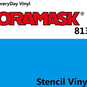 Silver Fox Vinyl - Oramask 813 Stencil vinyl is on SALE until