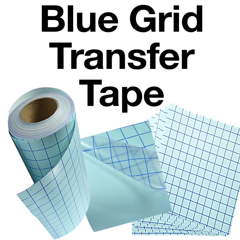 Transfer Tape w/blue grid lined for your vinyl project CRICUT Expression, Silhouette. etc. crafts scrapbooking etc BEST SELLER image 1
