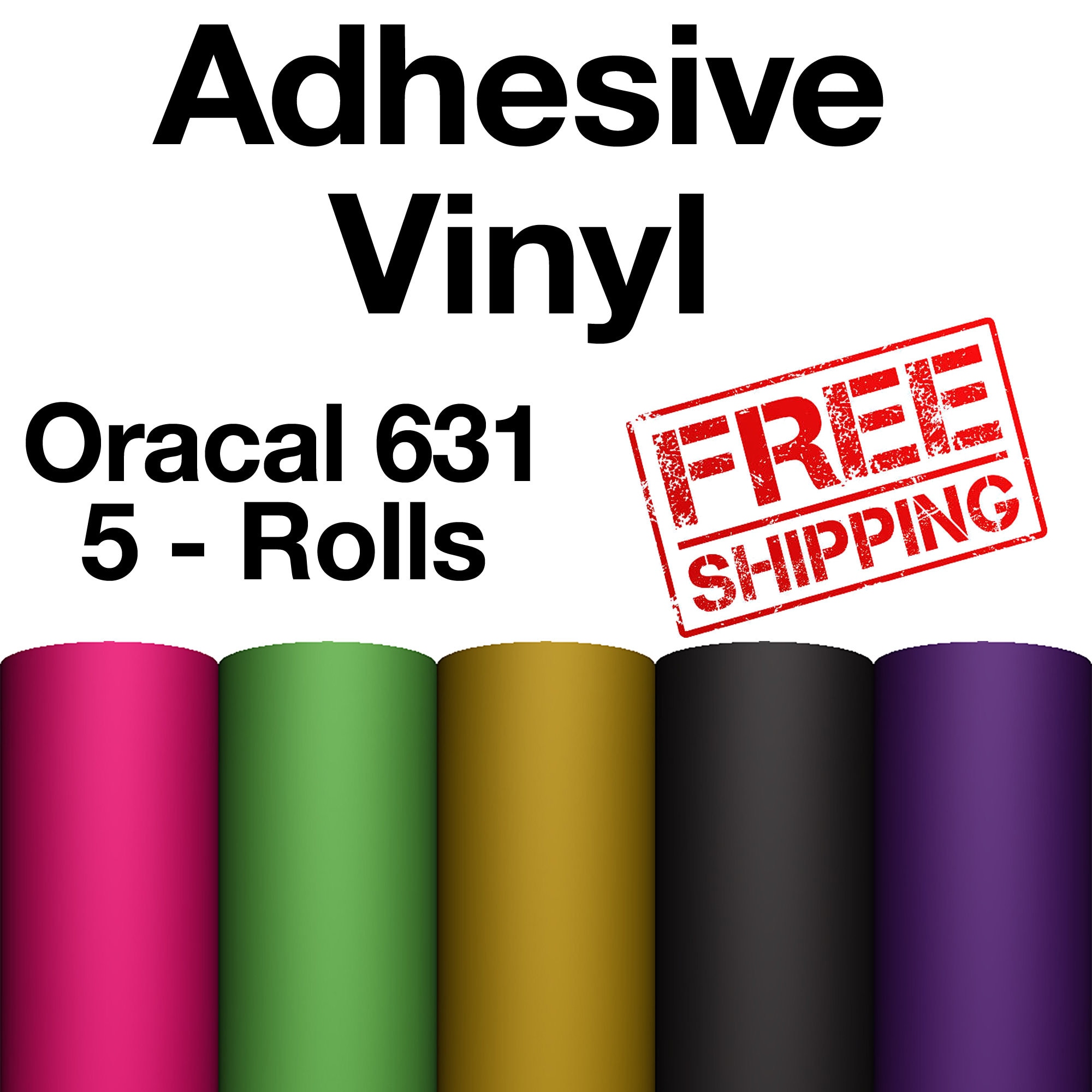 Craft Supplies & Tools Five 12 x 5' rolls your choice of colors! 5 ...