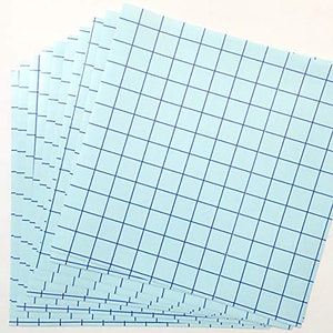 Transfer Tape w/blue grid lined for your vinyl project CRICUT Expression, Silhouette. etc. crafts scrapbooking etc BEST SELLER image 2