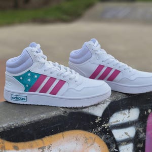 Adidas Hoops Custom Sneaker "Stars and Stripes"