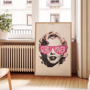 Modern Feminist Wall Art | Vintage Vibe Print | Bold Girl Power Design | Instant Download