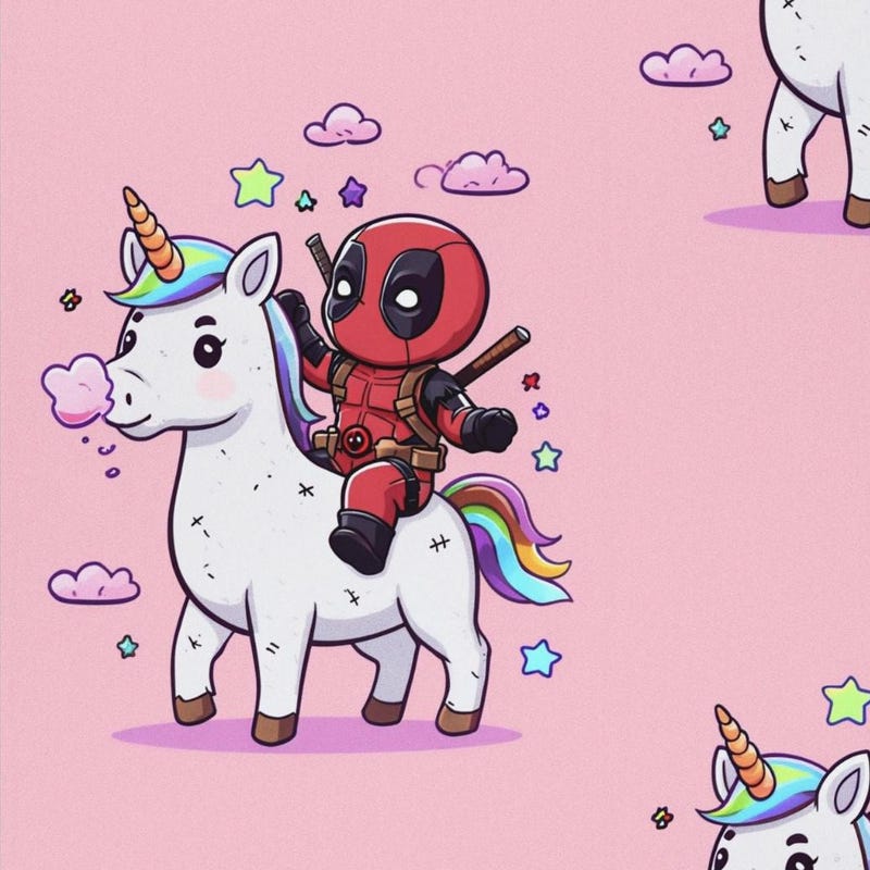Deadpool Unicorn - Etsy