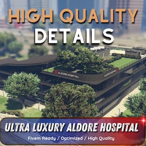 Fivem MLO | Aldore Hospital Center mlo | Fivem Hospital MLO | Medical Center MLO | Optimized and Fivem Ready