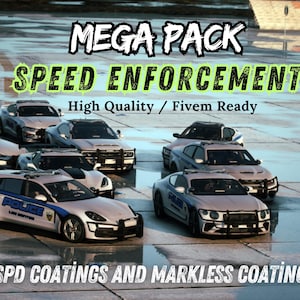 Speed Enforcement Police Car Pack | Fivem Police Car Pack | Fivem Car Pack | Fivem LSPD | Fivem LSPD Car Pack | Fivem Cars | Fivem Car Packs