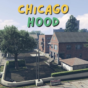 Carte FiveM Chicago Hood | Optimisé | Plan des rues réaliste Gang RP | Pas d'intérieur | Mlo convivial pour les fps pour serveurs QB-Core ESX | Cinq millions de dollars