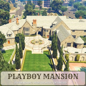FiveM MLO | Playboy Mansion Mlo | Hoge kwaliteit | MLO | Geoptimaliseerd en klaar voor vijf meter