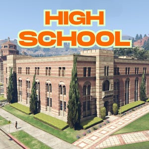 FiveM High School / Fivem Mlo / Fivem School Mlo / Fivem Rp / Ottimizzato e pronto per Fivem / Mappe Fivem / Alta qualità / Interni personalizzati