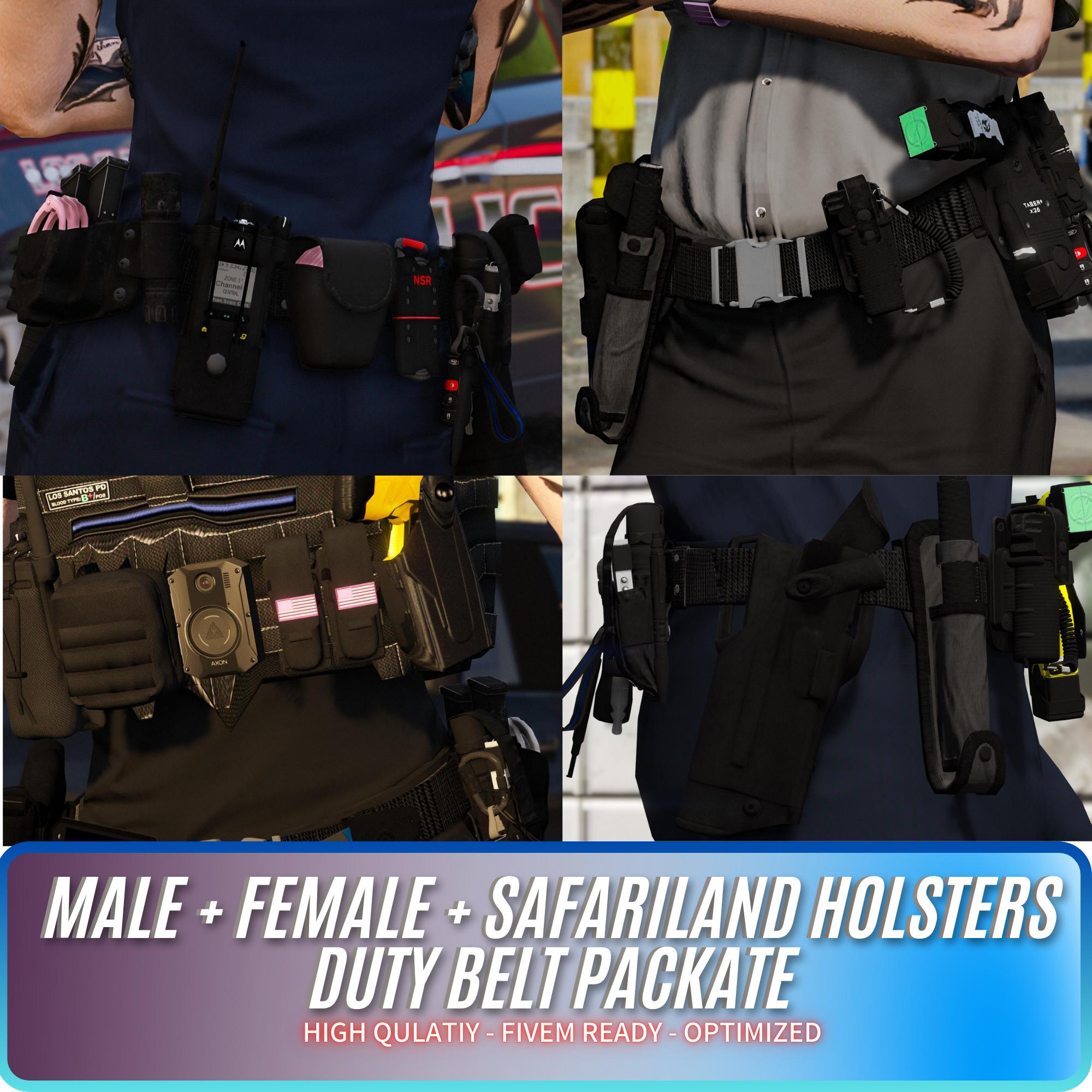 Female Police Duty Belt Law Enforcement Utility Tactical Belt