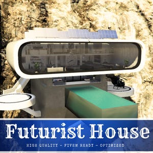 Fivem Futurist House | Fivem House Mansion | Fivem MLO | Fivem | Fivem Mansion | MLO