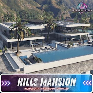 Fivem MLO | Hills Mansion mlo | Alta qualidade | MLO | Otimizado e pronto para Fivem