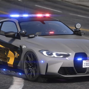 Fivem 2022 BMW M4 Sport Debadged Police Cars | Fivem Car | Fivem Police ...