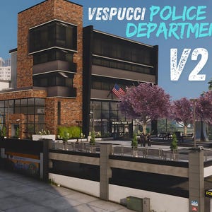 MLO Fivem | Service de police de Vespucci V2 ml | Haute qualité | MLO | Département de police MLO Fivem |  Optimisé et prêt pour le Fivem