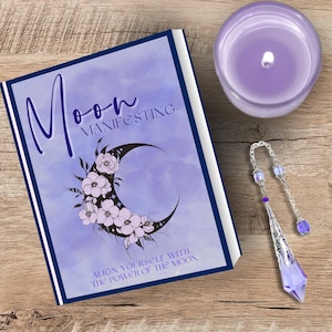Moon Manifesting PLR eBook-Canva eBook Template, Passive Income, DFY, Lead Magnet, Instant Download, Manifest with the Moon