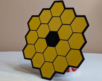 JWST Mirror Wall Art - James Webb Space Telescope