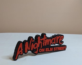 A Nightmare on Elm Street Freestanding Sign v1