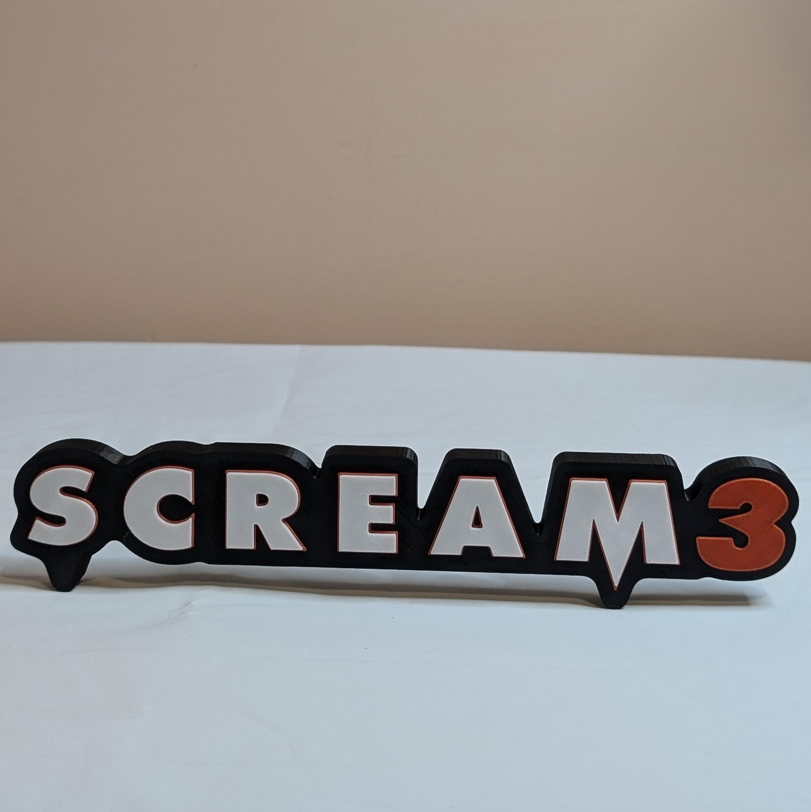Scream 1-6 Freestanding Sign - Horror Slasher - Etsy