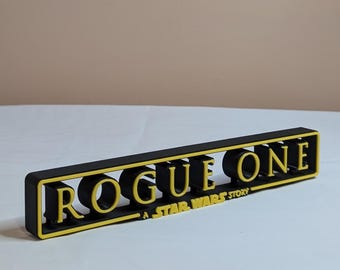 Vrijstaand bord Rogue One - zwevend - A Star Wars Story