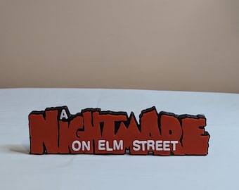 A Nightmare on Elm Street Freestanding Sign v2
