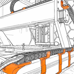 Actualización de la cadena portacables para la serie M de fresadoras CNC Stepcraft