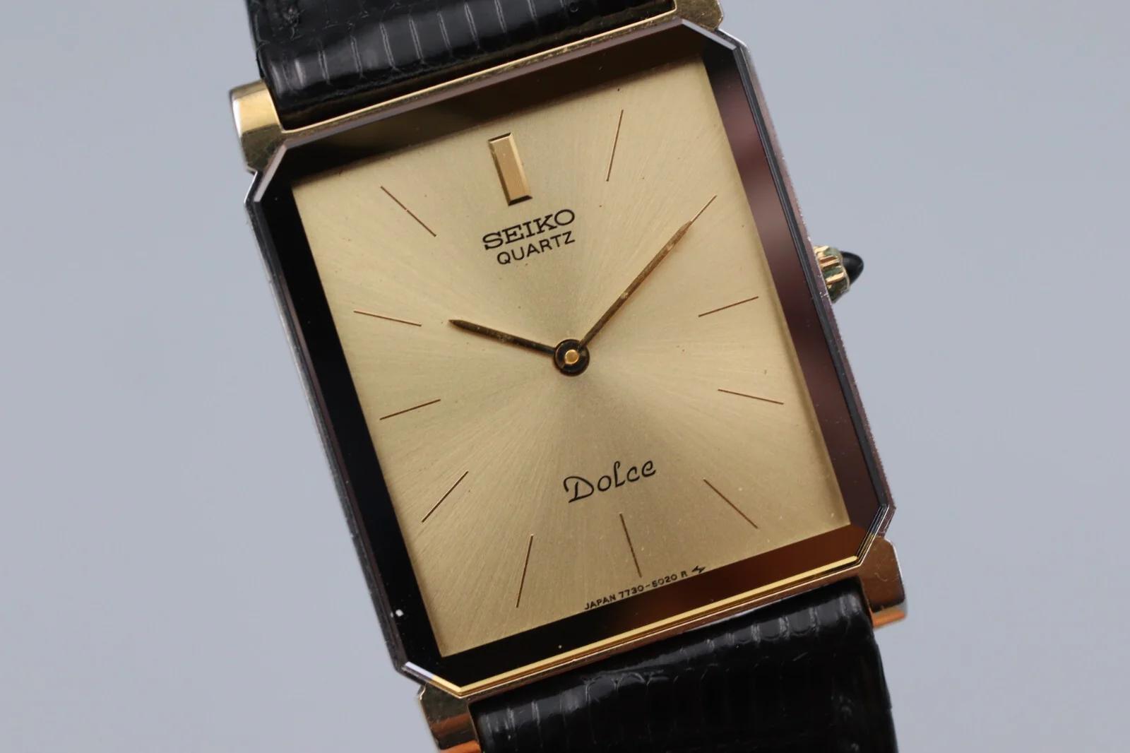 Seiko Dolce Tank Watch - Etsy