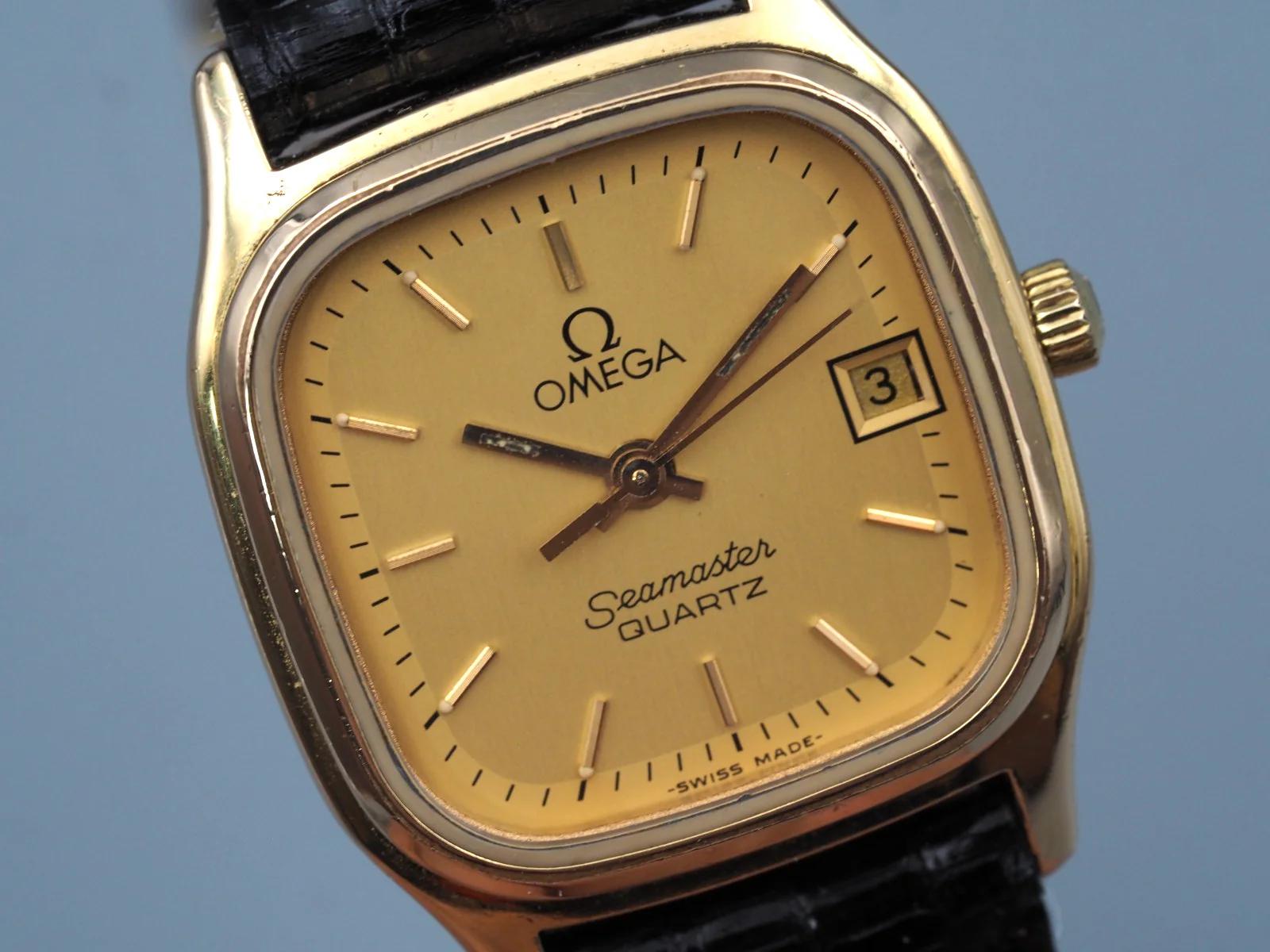 オメガ　OMEGA　シーマスター　1342　訳あり オメガ シーマスター オールドクォーツ Cal.1342 メンズ | アン